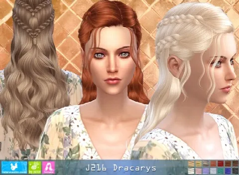 J216 Dracarys hair (Pay)