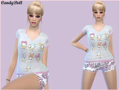 CandyDoll DaisyDuck Set