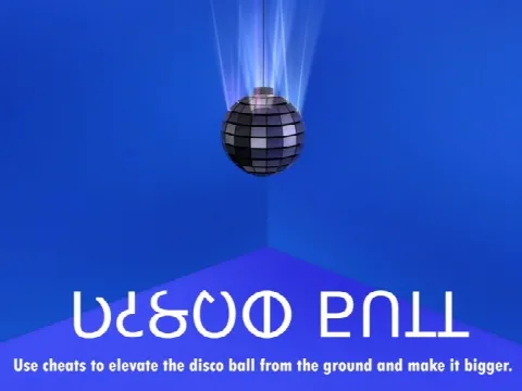 Discotheque mirrorball animated