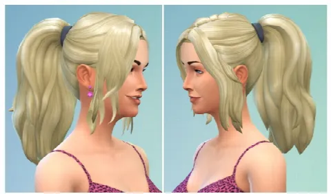 Ponytail with Sidebangs