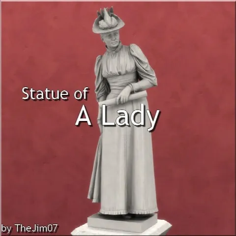 Statue of A Lady by Bissen
