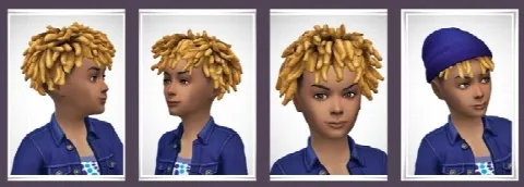 Chad Kids Dreads by Birkschessimsblog, Sims 4 hair CC – image 3
