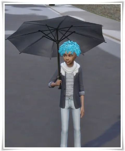 Chad Kids Dreads by Birkschessimsblog, Sims 4 hair CC – image 5