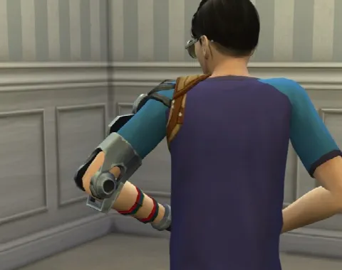 Stand-alone ROBOT ARM accessory by horresco, Sims 4 accessories CC – image 2