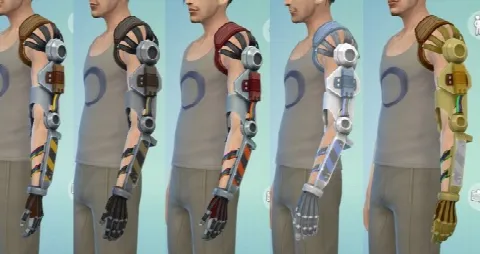 Stand-alone ROBOT ARM accessory by horresco, Sims 4 accessories CC – image 4
