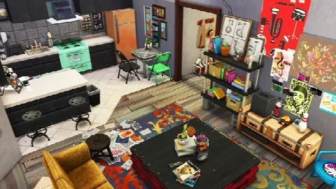 RUNAWAY TEENS APARTMENT