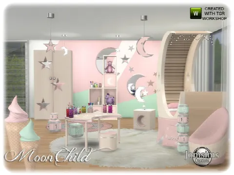 Moonchild kids bedroom