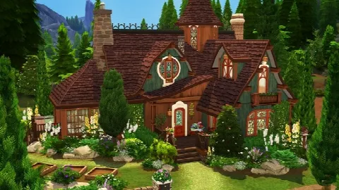 GARDEN WITCH’S FAMILY HOME