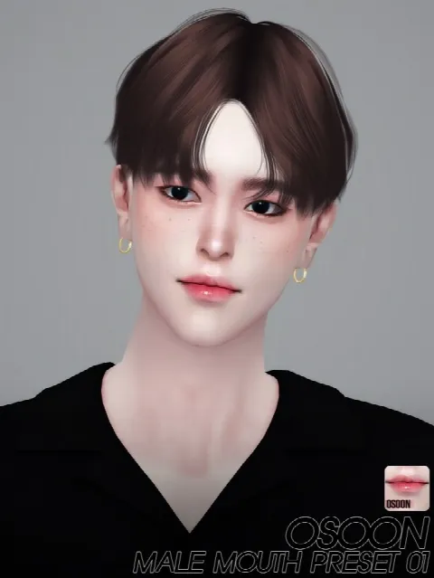 Male Mouth Preset 01