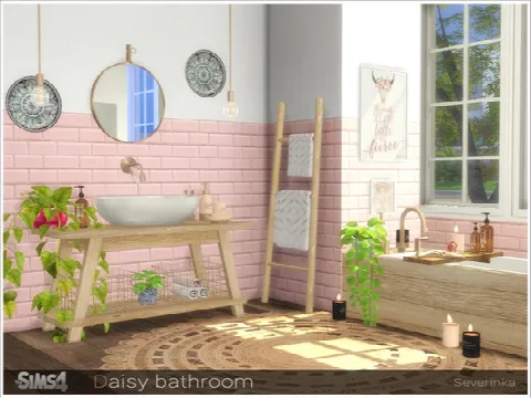 Daisy bathroom
