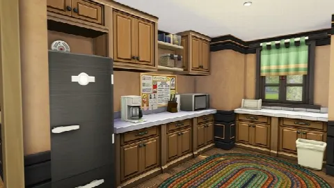 BRITECHESTER UNIVERSITY HOUSING by Avelineyt, Sims 4 residential lots CC – image 3