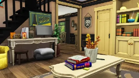 BRITECHESTER UNIVERSITY HOUSING by Avelineyt, Sims 4 residential lots CC – image 4