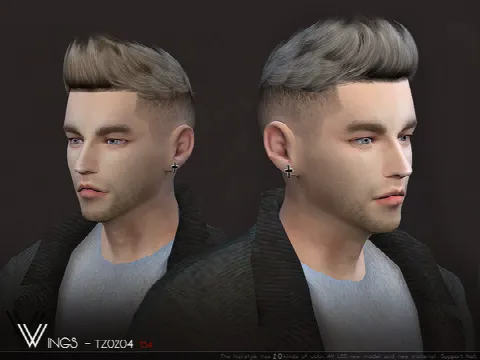 WINGS-TZ0204 hair for males