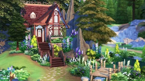 TINY HIDDEN WITCH COTTAGE