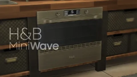 H&B MiniWave Counter Slot Oven