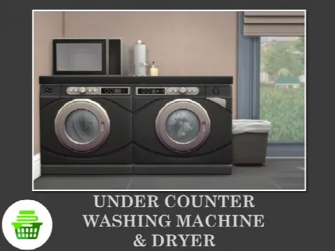 Under Counter Washing Machine & Dryer