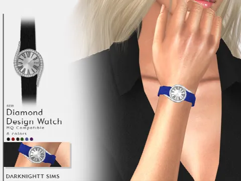Diamond Design Watch