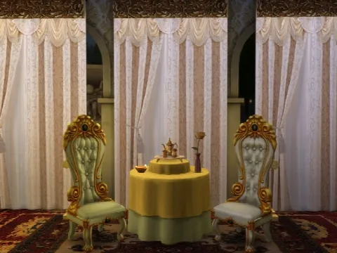 A whole new Set Of Curtains by Annaquinnstories, Sims 4 decor CC – image 4