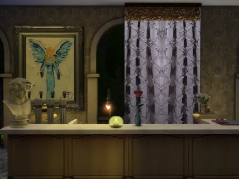 A whole new Set Of Curtains by Annaquinnstories, Sims 4 decor CC – image 5