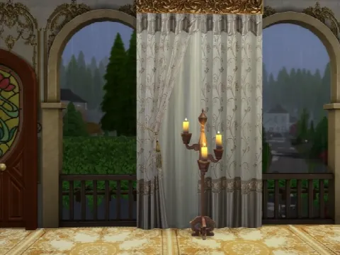 Another Set Of Curtains by Annaquinnstories, Sims 4 decor CC – image 5