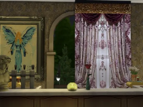 Set N*4 Of Elegant Curtains