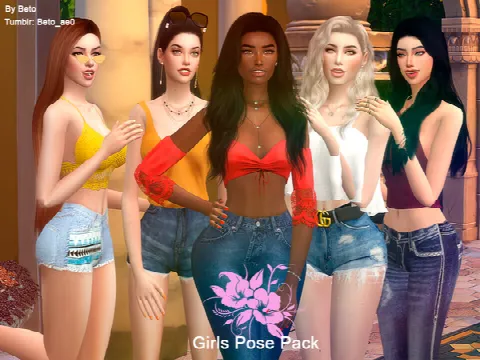 Poses of friends