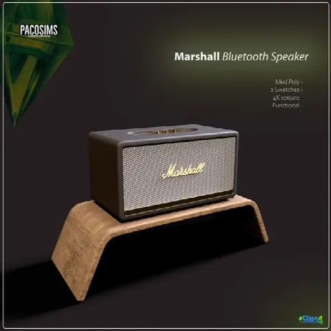 Aigle Desk Marshall Bluetooth Speaker (P)