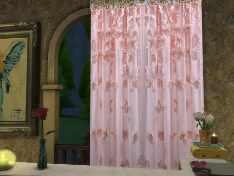 Royal Curtains by Annaquinnstories, Sims 4 decor CC – image 4