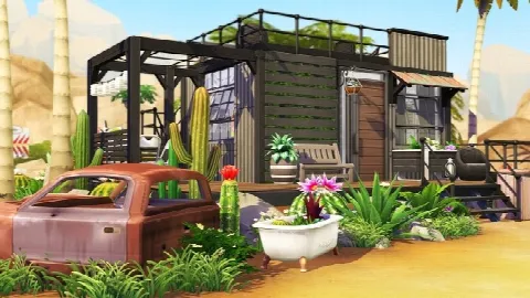 RUNAWAY TEEN TINY HOUSE