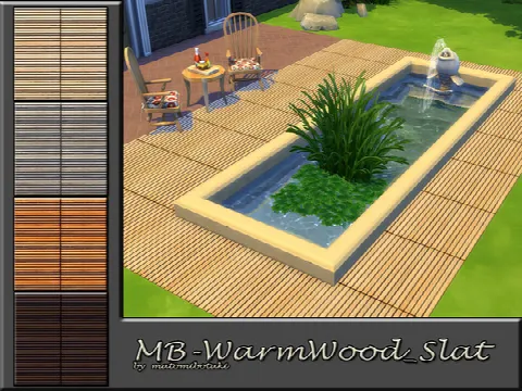 MB WarmWood Slat