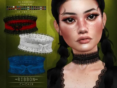 Ribbon choker