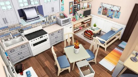 TINY APARTMENT FOR A BIG FAMILY