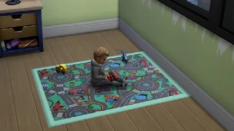 Car Rug for kids by simslyswift, Sims 4 decor CC – image 2