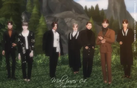 Male poses 04