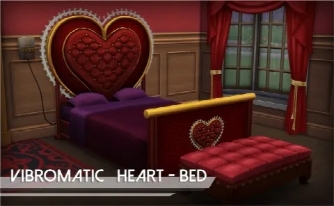 Vibromatic Heart bed