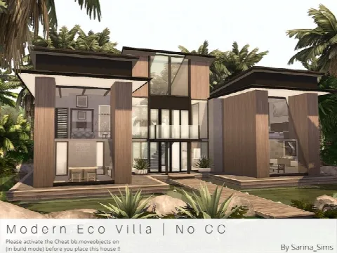 Modern Eco Villa No CC