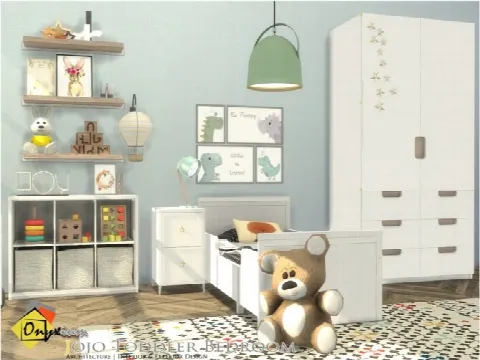 Jojo Toddler Bedroom