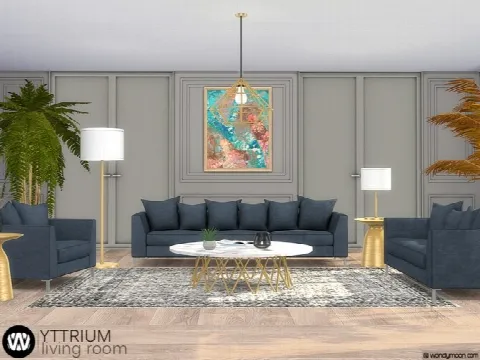 Yttrium Living Room