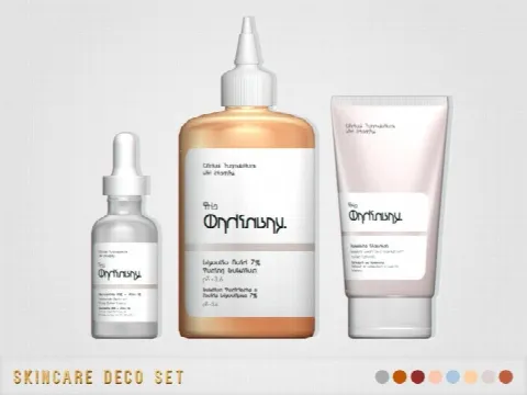 Skincare Deco Set