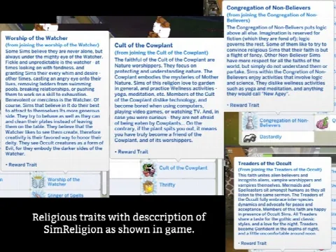 Rambunctious Religions MOD by Lumpinou, Sims 4 Gameplay Tweaks mod – image 3