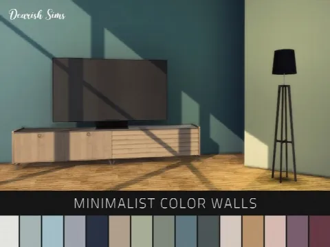Minimalist Color Wall