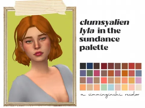 Clumsyalienn’s Lyla + Elle hair recolors