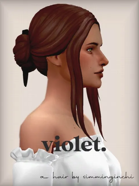 Violet hair