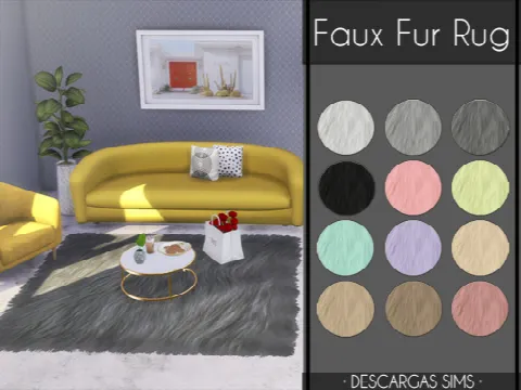 Faux Fur Rug