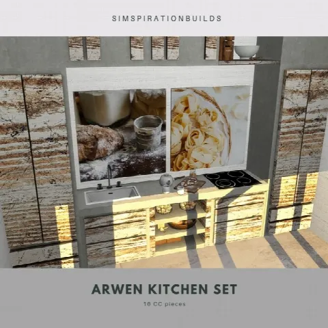 Arwen kitchen set