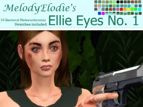Ellie Eyes No. 1 by MelodyElodie, Sims 4 eyes CC – image 3
