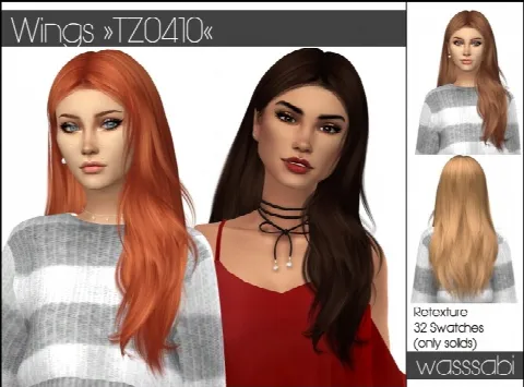 Wings TZ0410 hair retextured