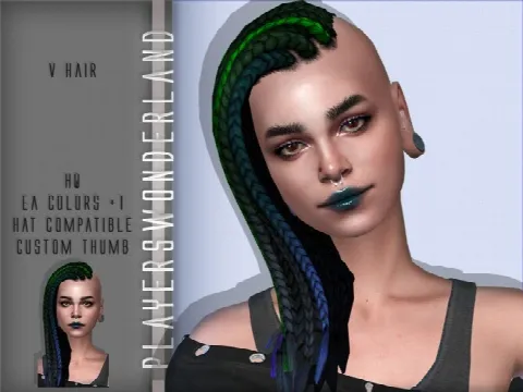 V Hairstyle