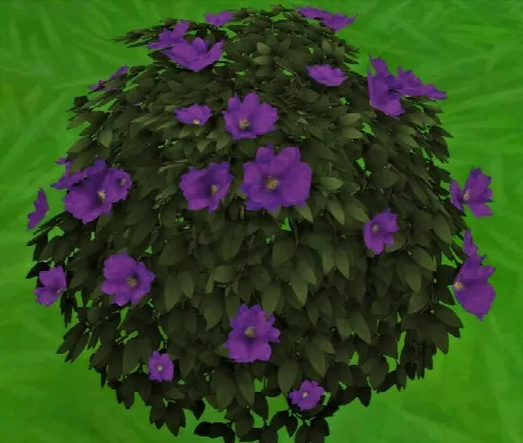 Moonlight Delight Hibiscus Bush by Wykkyd, Sims 4 plants CC – image 3