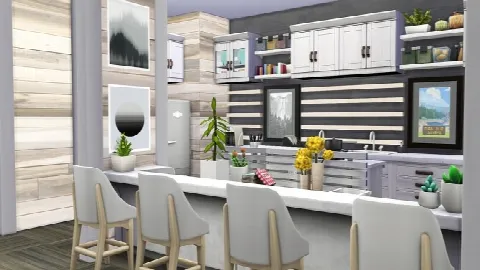 LARGE APARTMENT FOR A BIG FAMILY by Avelineyt, Sims 4 residential lots CC – image 2